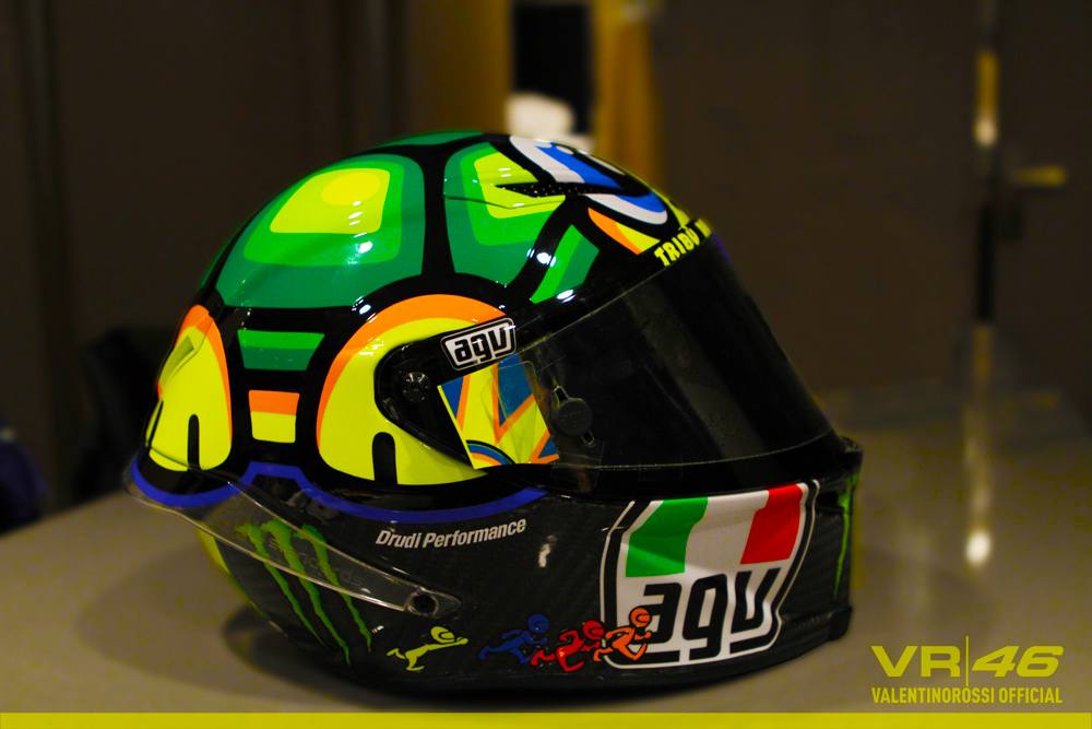 MotoGP Misano 2016: nuovo casco Valentino Rossi (Foto)