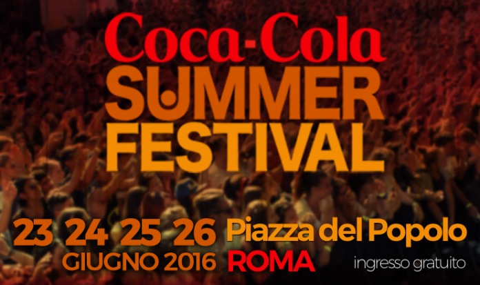 Cocacola Summer Festival 2016 Cocacola Summer Festival 2016: Date Concerti, Cantanti e Conduttori