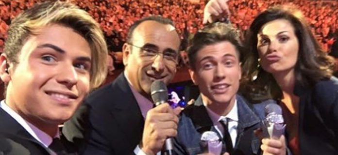 benji-e-fede Benji e Fede ai Wind Music Awards: Video Tutta d'un fiato e premiazione Baudo
