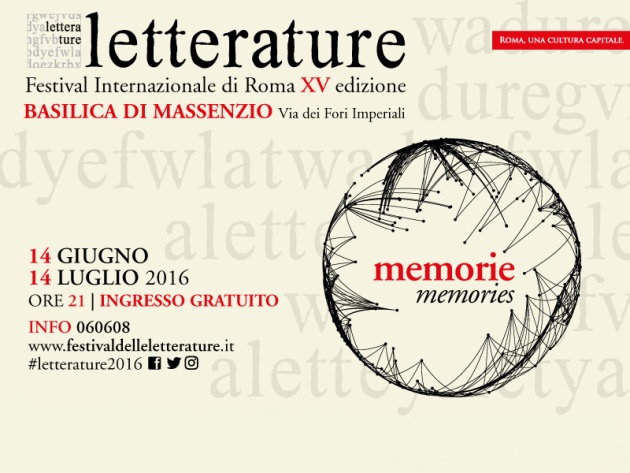 letterature_festival roma 2016 Letterature Festival Internazionale di Roma 2016: programma e info