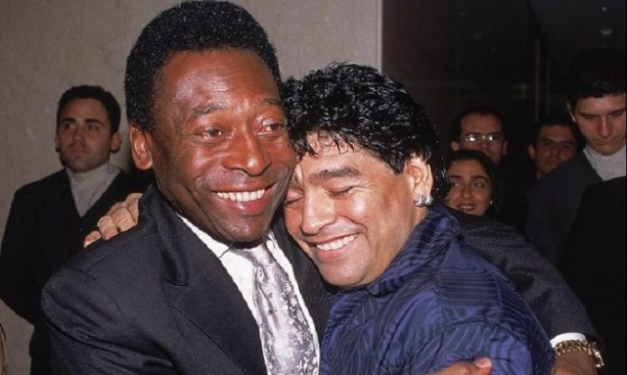 maradona-pele Replica Match della Pace 2016 Premium Sport