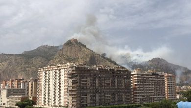 Photo of Incendio a Palermo: Evacuate Monte Pellegrino, Acquasanta e Sperone