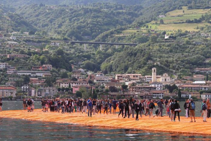 passerella-christo Passerella di Christo: Video in Diretta The Floating Piers