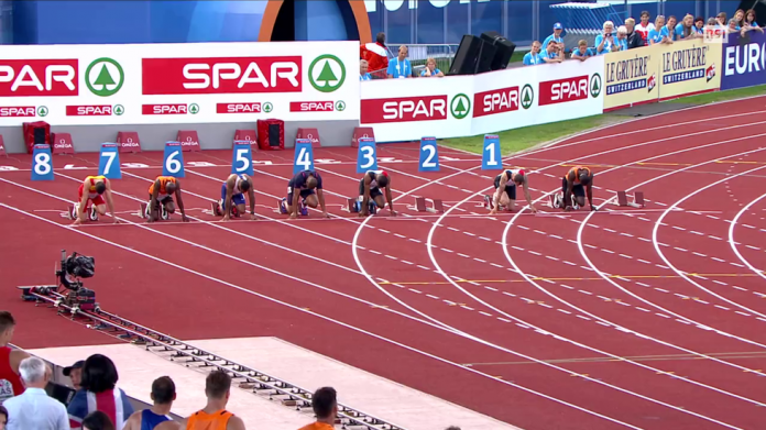 staffetta-maschile-4x100 Europei Atletica 2016 Staffetta 4x100 Maschile Finale: Risultati gara