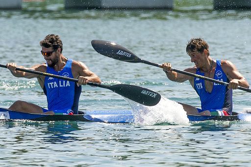 Canoa k2 1000 Italia Sesta Canoa Velocità K2 1000 metri Uomini (Rio 2016)
