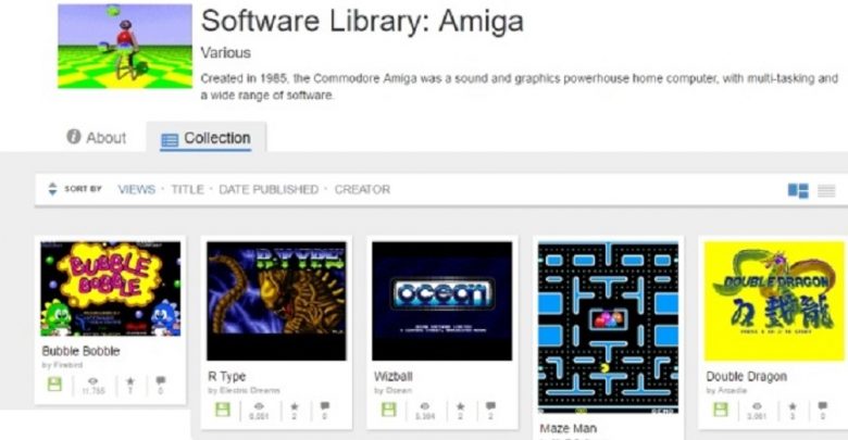 Archive rilancia Amiga: Diecimila giochi disponibili