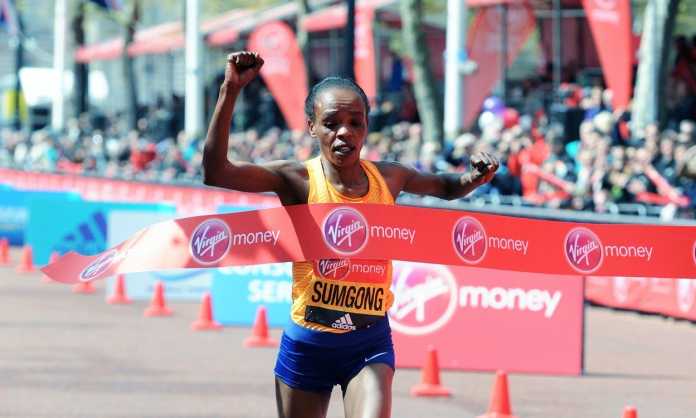 Jemima-Sumgong Sumgong Oro Maratona Femminile: Risultati (Rio 2016)