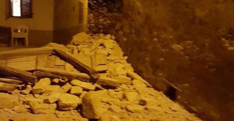 Terremoto Centro Italia: Cimitero Arquata Inagibile