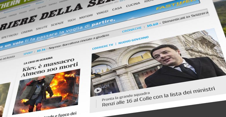 Corriere.it a Pagamento: Crollo di Visite, i Giornali Concorrenti Ringraziano
