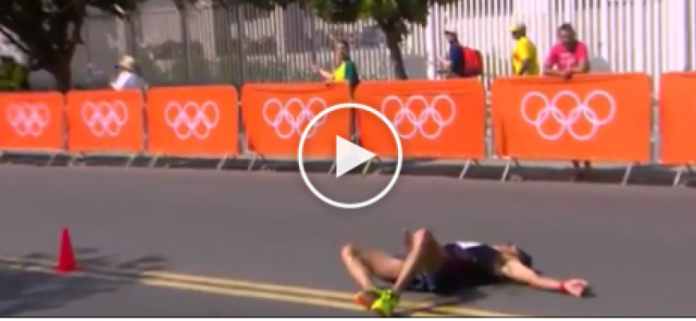 diniz-svenuto Video | Diniz sviene nella 50 km Marcia Uomini a Rio 2016