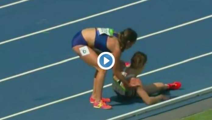 hamblin-d'agostino-rio-2016 Video | D’Agostino cade e la Hamblin la rialza (Atletica Leggera Rio 2016)