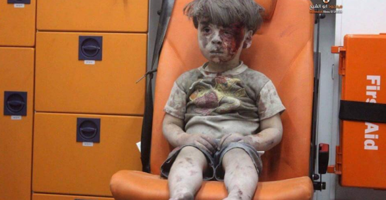 Omran, il bambino di Aleppo simbolo della tragedia in Siria