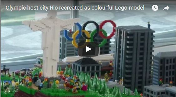 plastico-rio-2016 Olimpiadi 2016, Lego un Plastico per celebrare Rio: Video