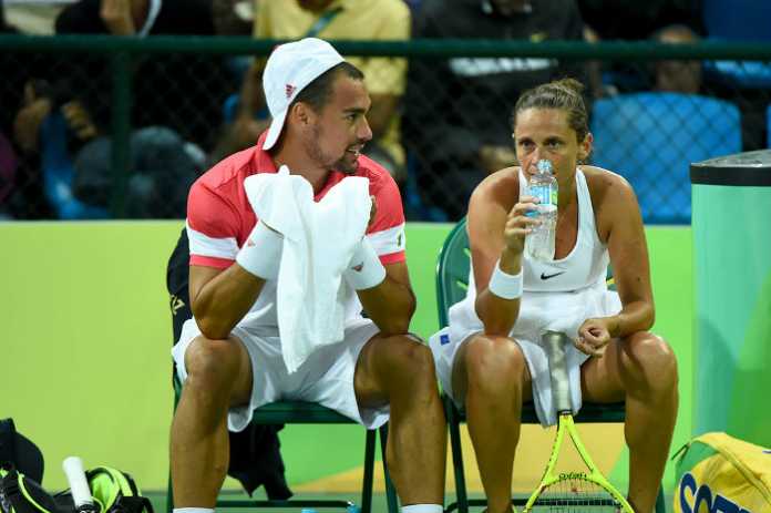 vinci-fognini Vinci-Fognini eliminati nei Quarti Doppio Misto (Tennis Rio 2016)