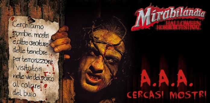 Mostri-per-Halloween Lavorare a Mirabilandia, selezioni per aspiranti Mostri: il Bando