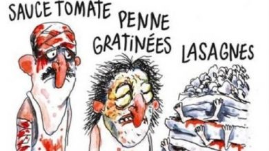 Photo of Vignetta Charlie Hebdo sul Terremoto (Foto)