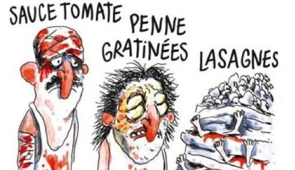 Vignetta Charlie Hebdo sul Terremoto (Foto) 1