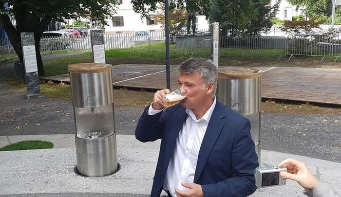 Fontana di Birra in Slovenia: ecco dove si trova