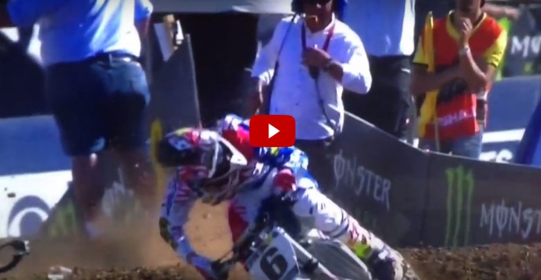 Incidente Jason Anderson Motocross delle Nazioni 2016 (Video)