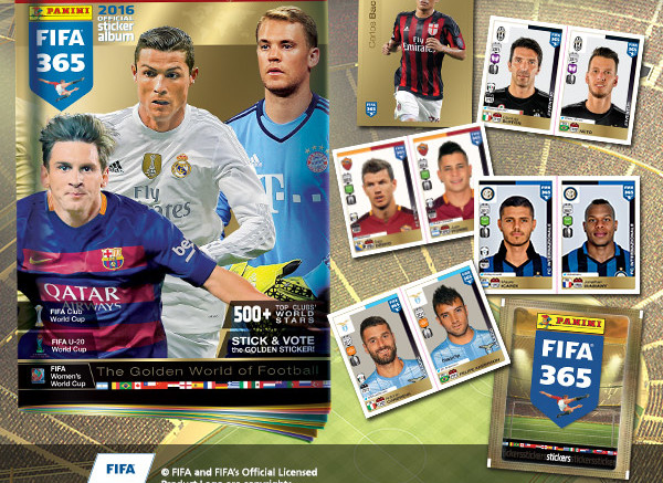 fifa 365 Album Panini FIFA 365 con la Gazzetta: In regalo il 29 settembre 2016