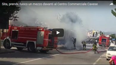 Photo of Incendio autobus Sita a Cava: il video