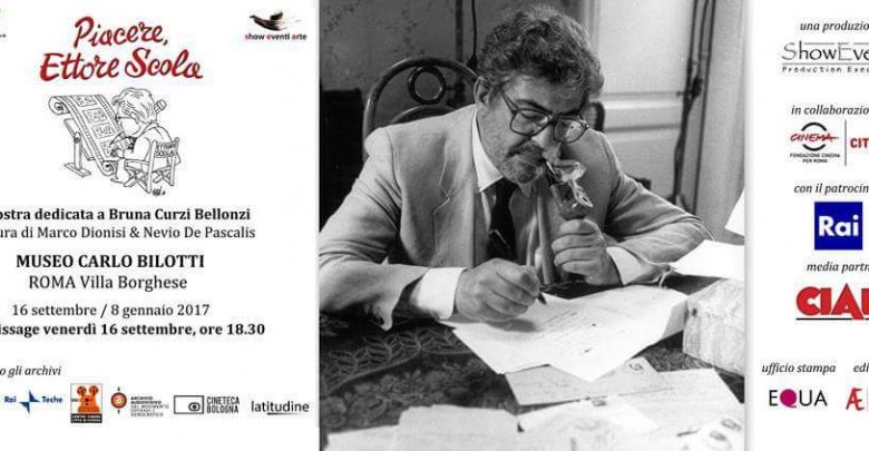 Mostra "Piacere, Ettore Scola" a Roma: recensione preview esclusiva Newsly.it