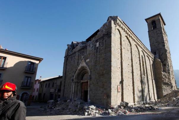 Terremoto Amatrice 30 ottobre: crollata la Chiesa di Sant'Agostino