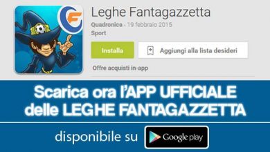 Photo of Leghe Fantagazzetta, app pro: le news sul Fantacalcio di Fantagazzetta