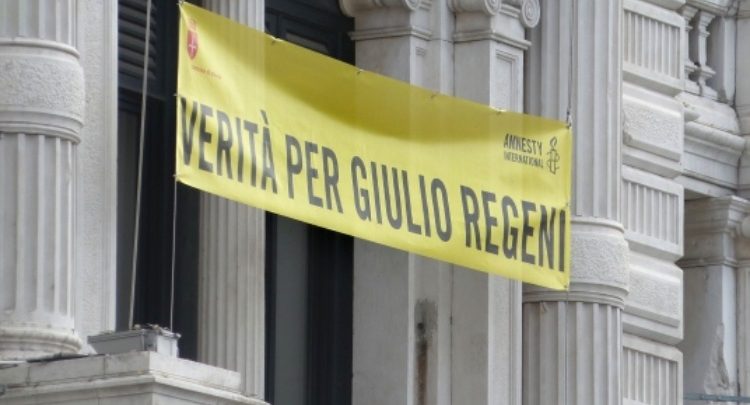 Trieste Striscione per Regeni, il Comune decide di non esporlo più