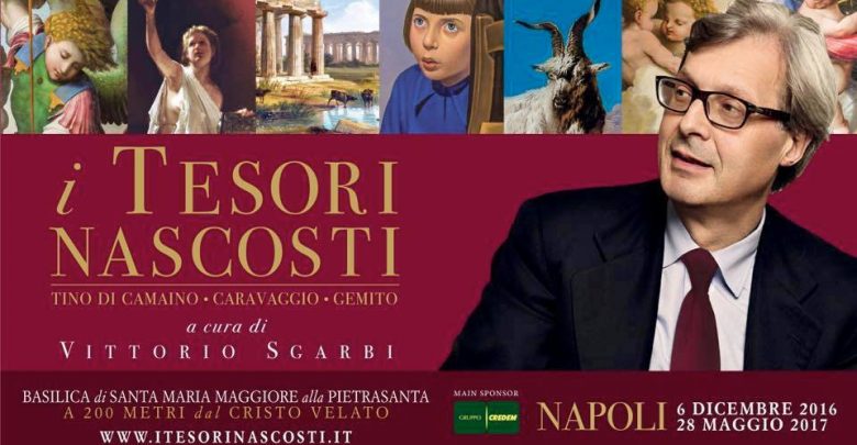 Mostra "I Tesori Nascosti" di Vittorio Sgarbi a Napoli: le Opere esposte