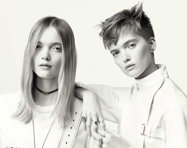 ruth-maybell Dior, le sorelle Ruth e May Bell nuove testimonial della linea linea primavera-estate 2017 (Foto) 5