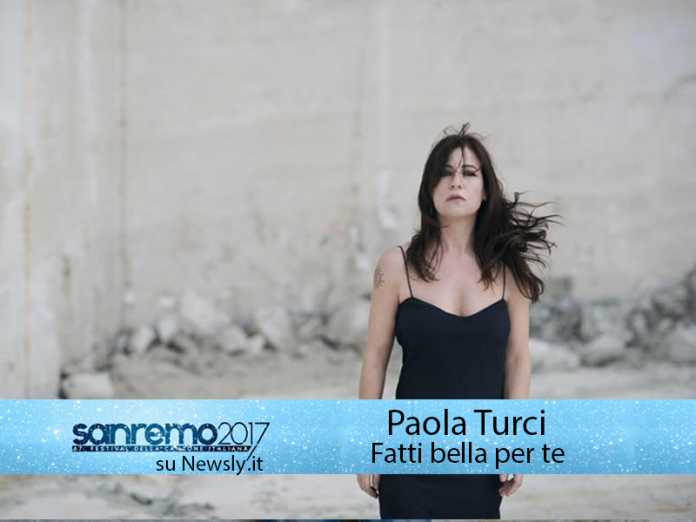 sanremo2017-paolaturci Festival di Sanremo 2017, Paola Turci in gara con