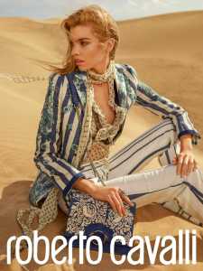 Roberto Cavalli, nuova collezione primavera-estate 2017 con Stella Maxwell (Foto) 6