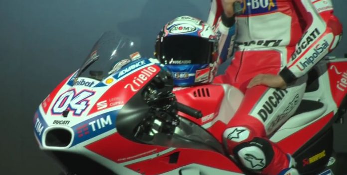 Ducati-Dovizioso-MotoGp-2017 Nuova Ducati MotoGp 2017 (Foto Desmosedici) 5