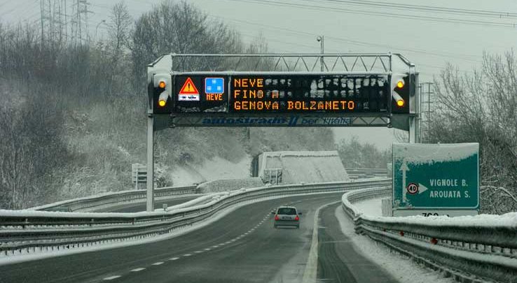 Viabilità, Autostrade a Rischio Chiusura per la Neve: la lista aggiornata