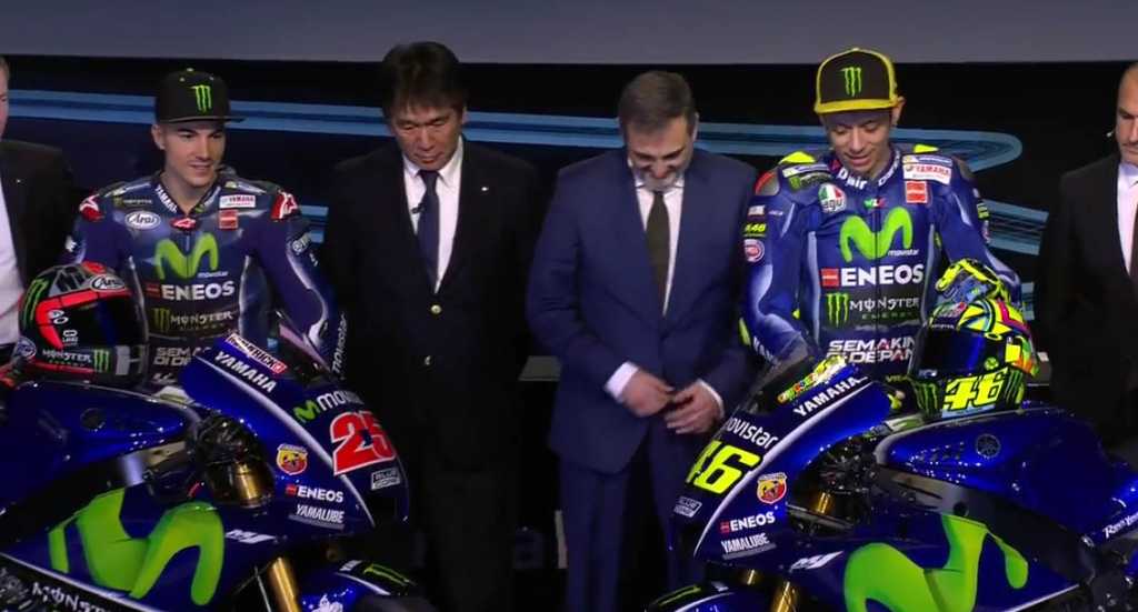 Nuova Moto Valentino Rossi MotoGP 2017 (Foto M1) 3