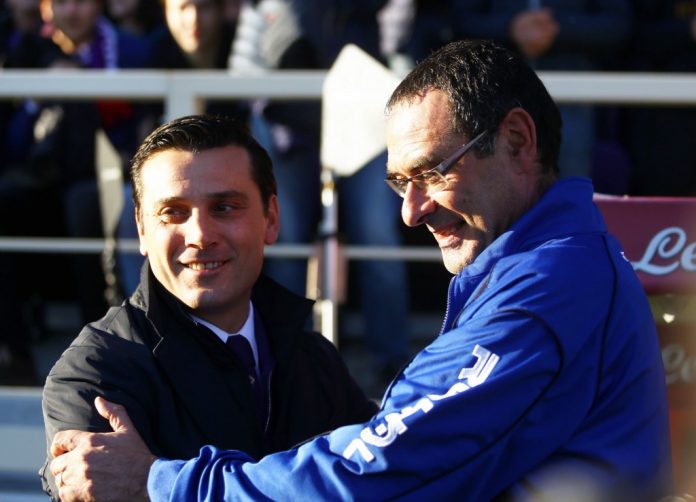 sarri-montella Milan-Napoli, Probabili Formazioni