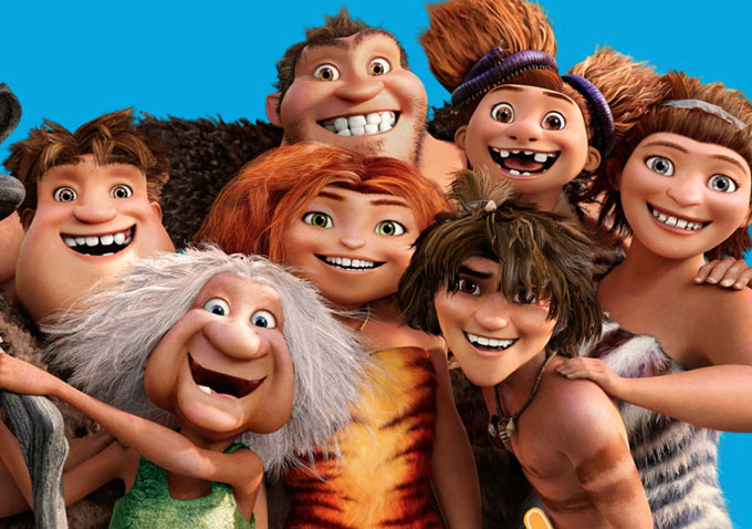 Croods I Croods, Film Completo su Italia 1 (4 Febbraio 2017)