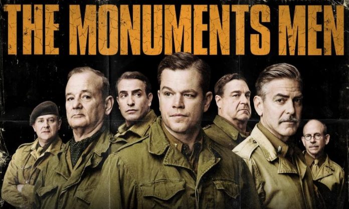 MonumentMan Monument Man su Rete 4, Film con George Clooney