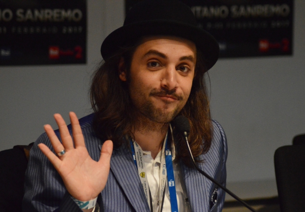 Tommaso-Pini Tommaso Pini al Festival di Sanremo 2017: Video Conferenza Stampa
