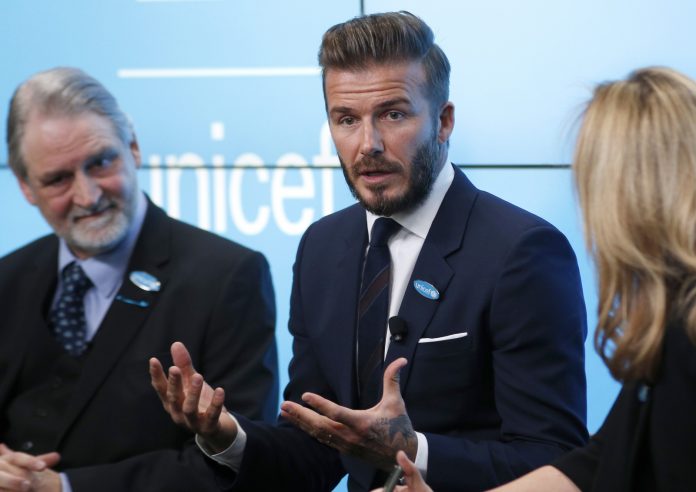 beckham unicef David Beckham, Mail Hackerata: parole dure contro UNICEF e Regina
