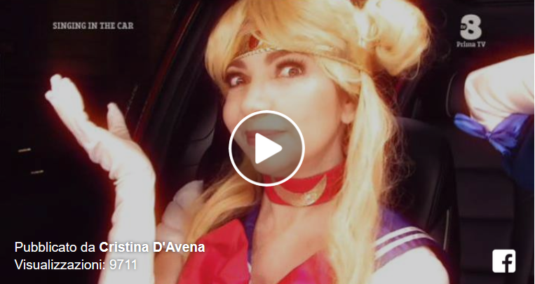 Singing in the car, ospite Cristina D'Avena (Video)