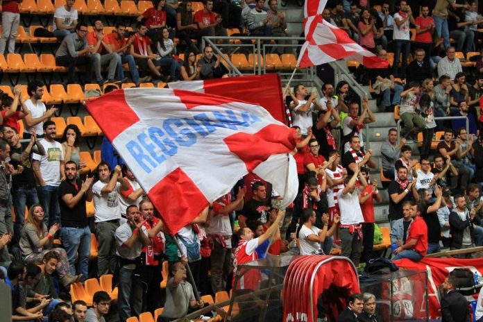 grissin-bon-reggio-emilia-tifosi Grissin Bon Reggio Emilia-Enel Brindisi: Ultime Notizie e Diretta Tv (Basket Serie A)