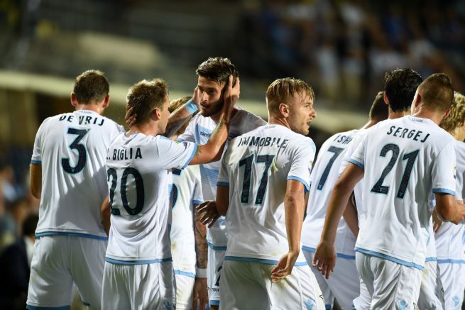 lazio esultanza gol Pescara-Lazio 2-6 Risultato Finale