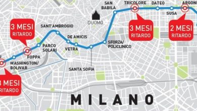 Photo of Milano, Linea Metro 4: La mappa dei ritardi sui lavori