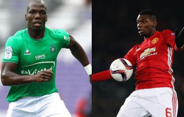 Manchester United-Saint Etienne (Europa League), fratelli Pogba avversari