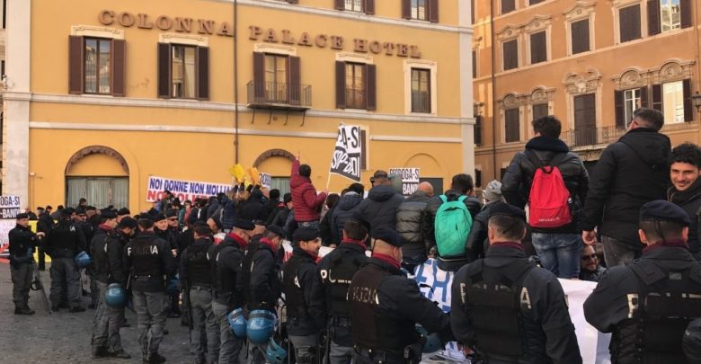 Protesta Taxi a Roma, Video Aggressione a Citriniti di Gazebo