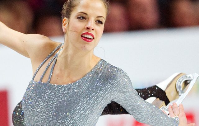 Carolina Kostner prima ai Nordics Open 2017, dopo il programma corto 1