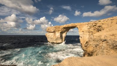 Photo of Malta, Finestra Azzurra crollata con la tempesta