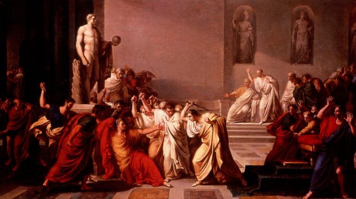 Vincenzo Camuccini, Idi di Marzo Siginficato: Oggi ricorre l'omicidio di Giulio Cesare